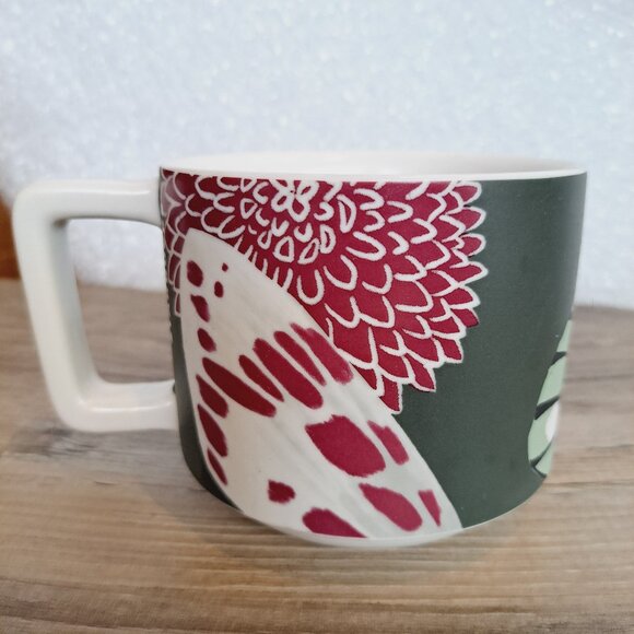 Starbucks Fall Flora Limited Floral Butterfly 12oz Coffee Cup Mug - Picture 10 of 13